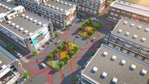 Topview of Shriram business park